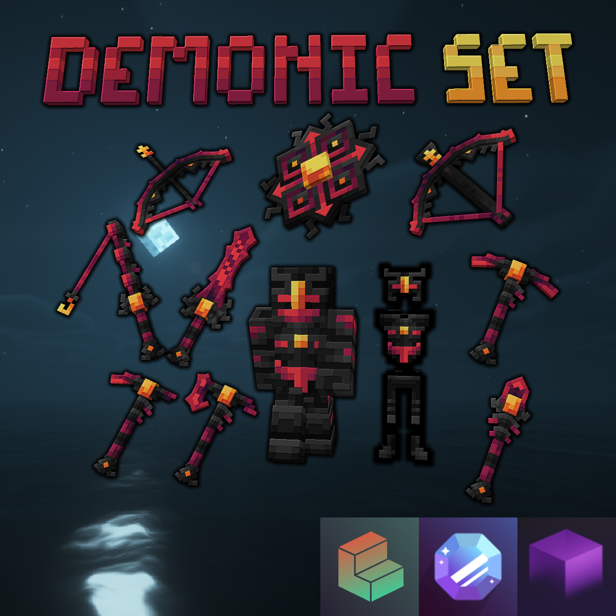 Minecraft Adventurer Demonic Pack preview image