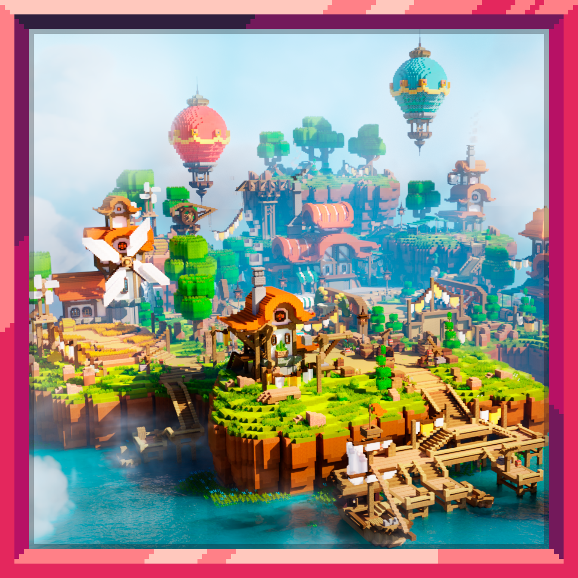 PixelPolis - Minecraft Spawn preview image