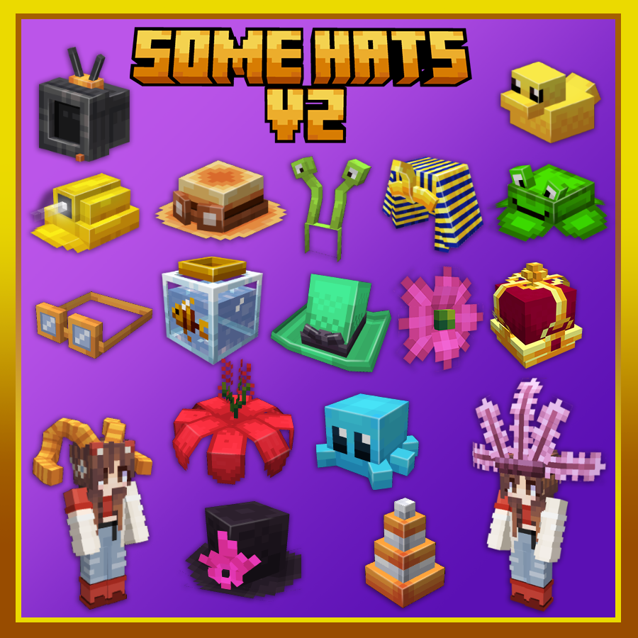 somehats hat cosmetics minecraft