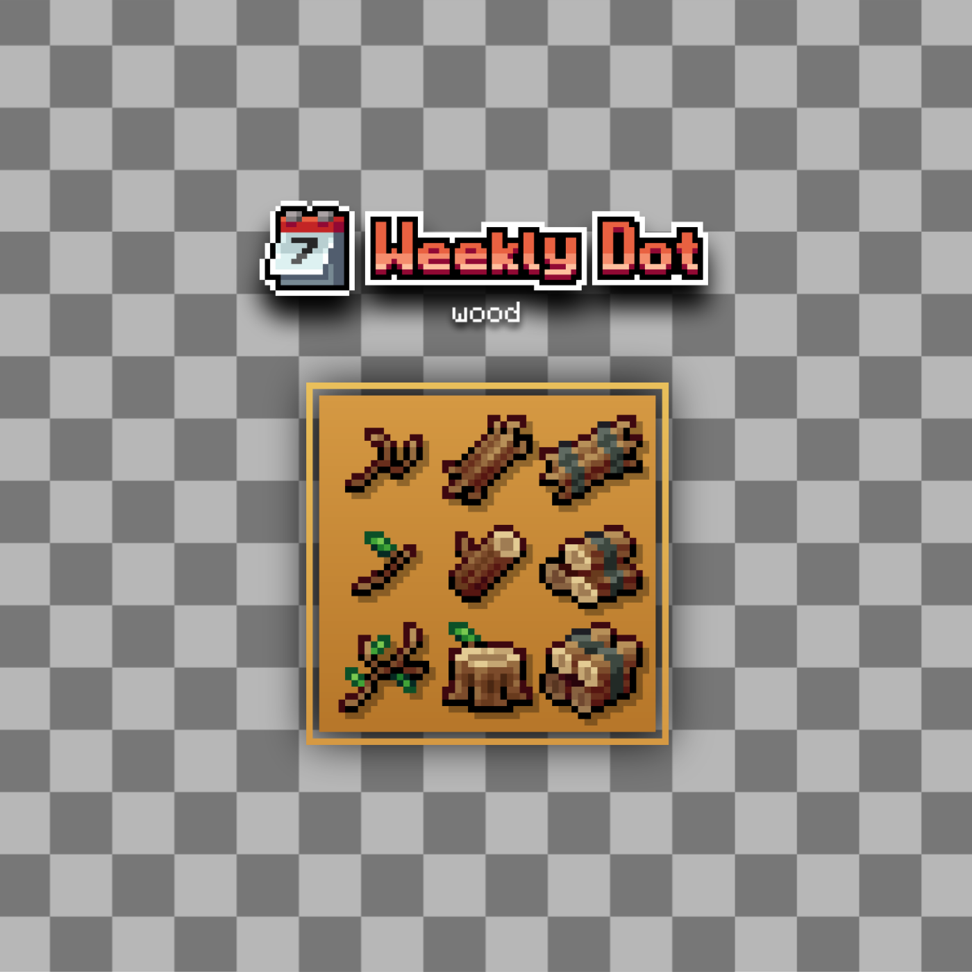 Weekly Dot - Wood preview image