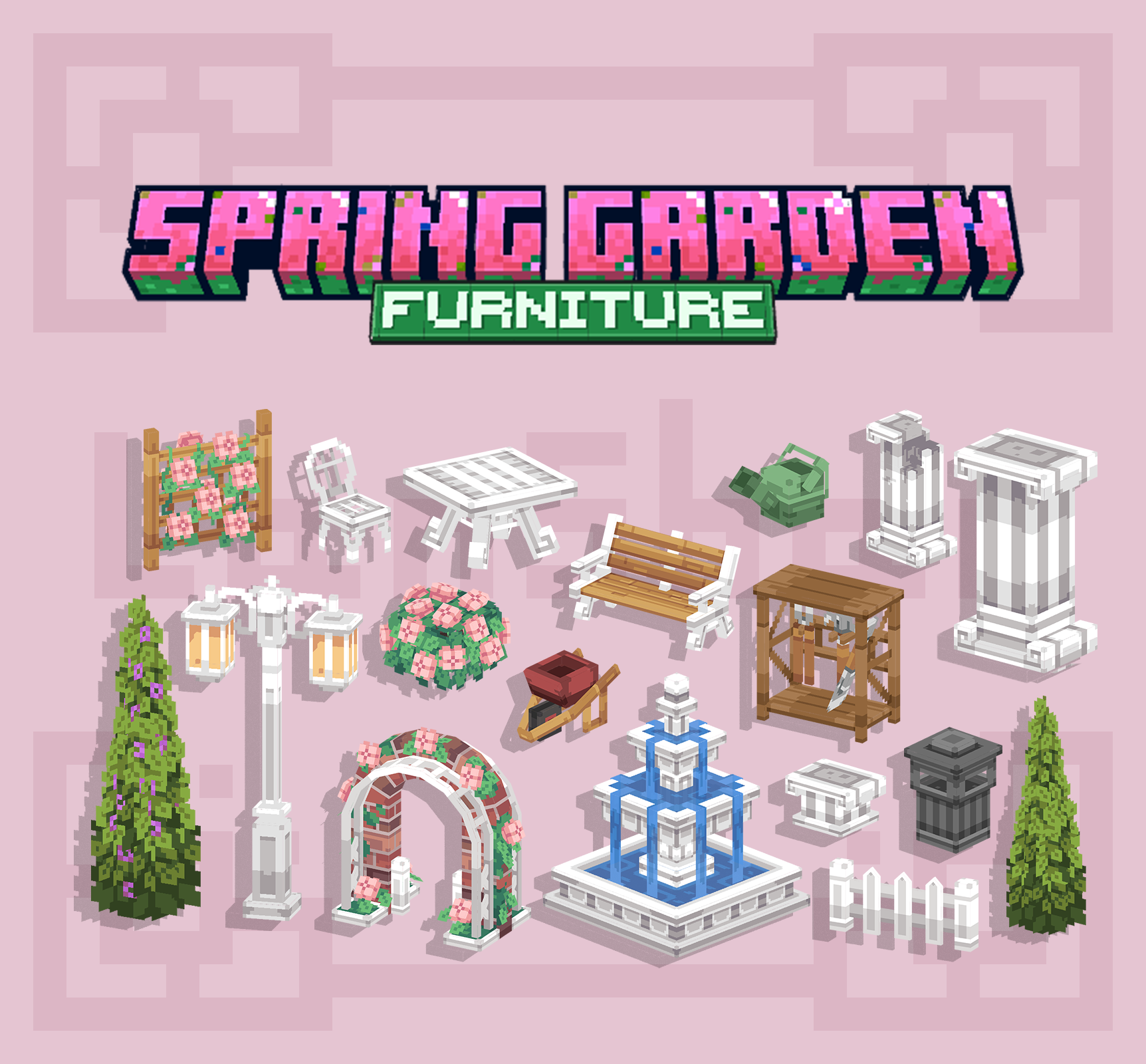 Spring Garden Furniture【Dyeable】 preview image