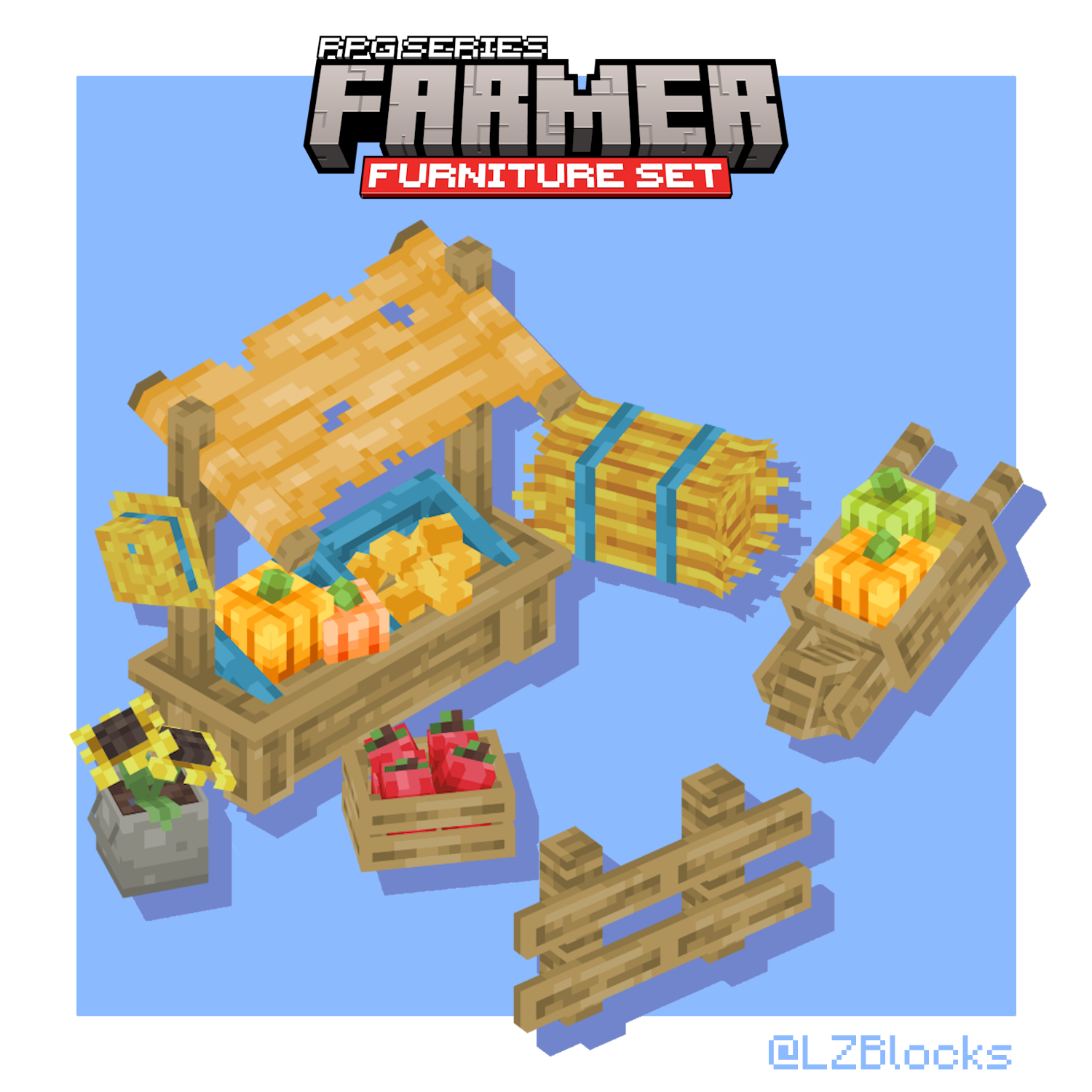 RPG Farmer Furniture Set preview image