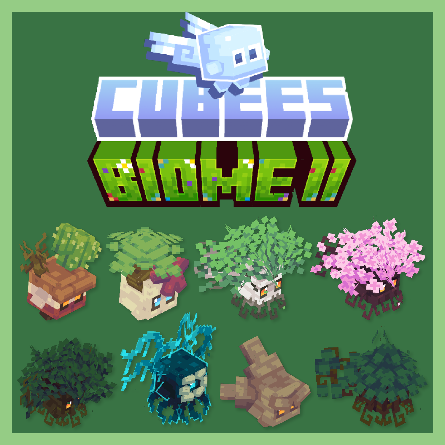 Cubees Biomes II Pack - Pets & companions preview image
