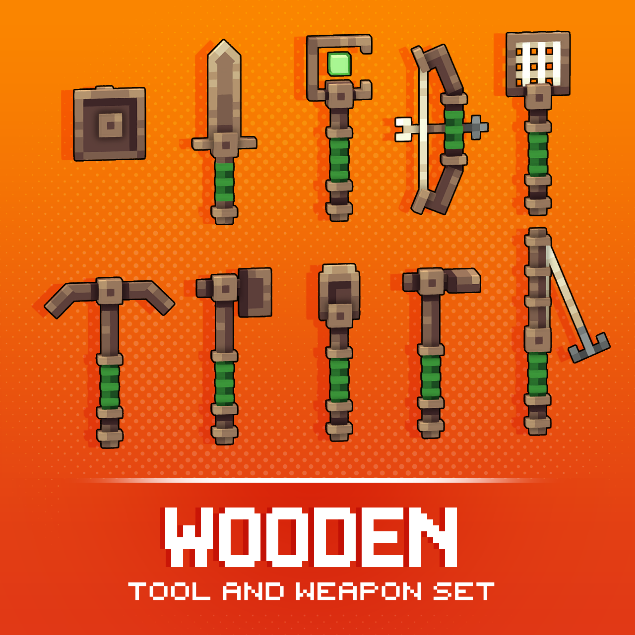Wooden Tools & Weapons preview image