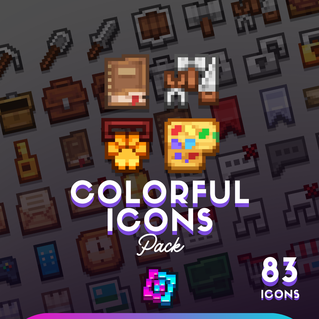 Colorful Icons Pack preview image