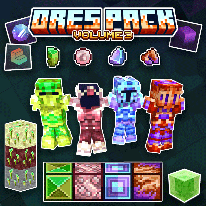 Ores Pack (Volume 3) preview image