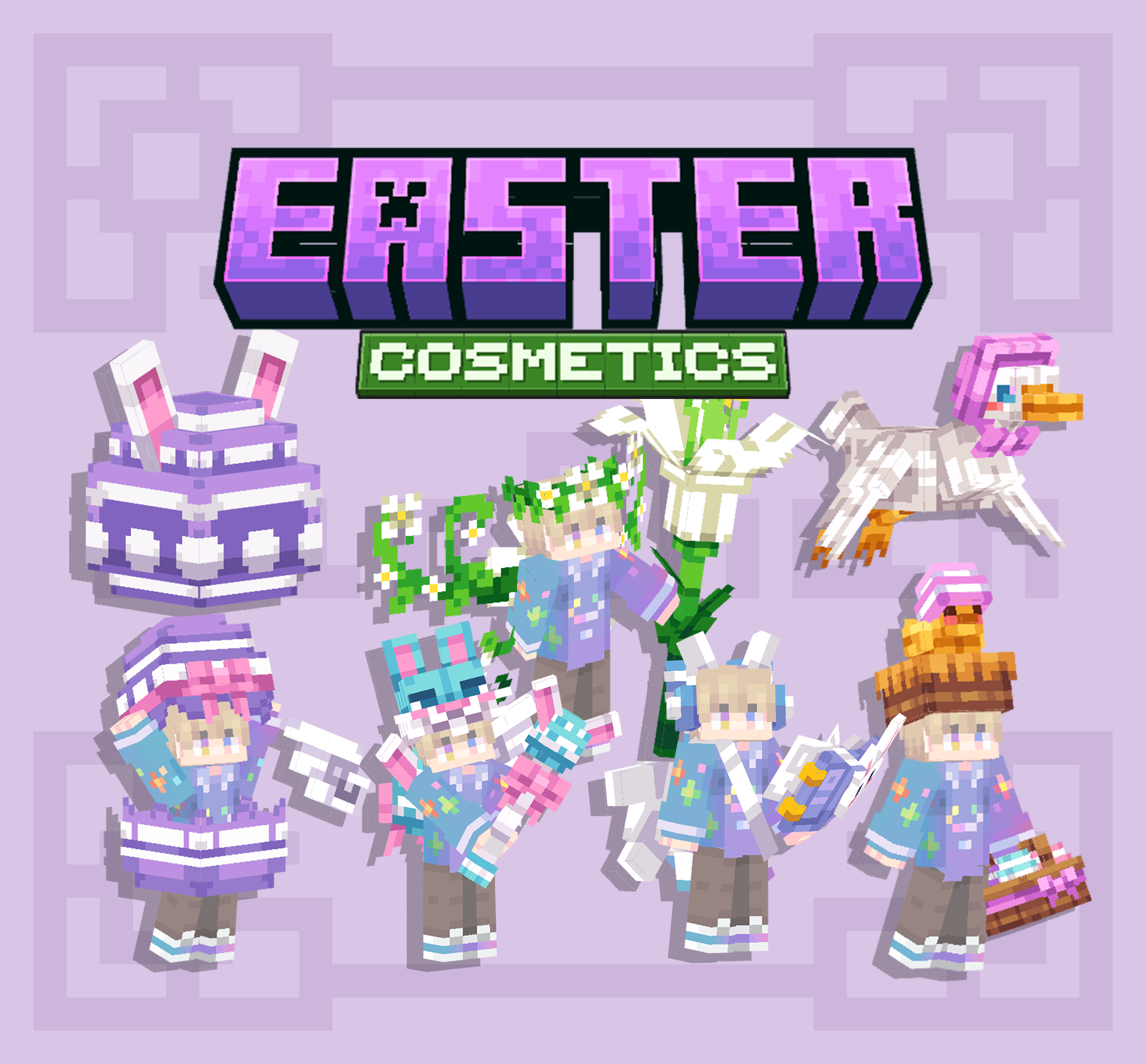 Easter Cosmetics Bundle【Dyeable】 preview image