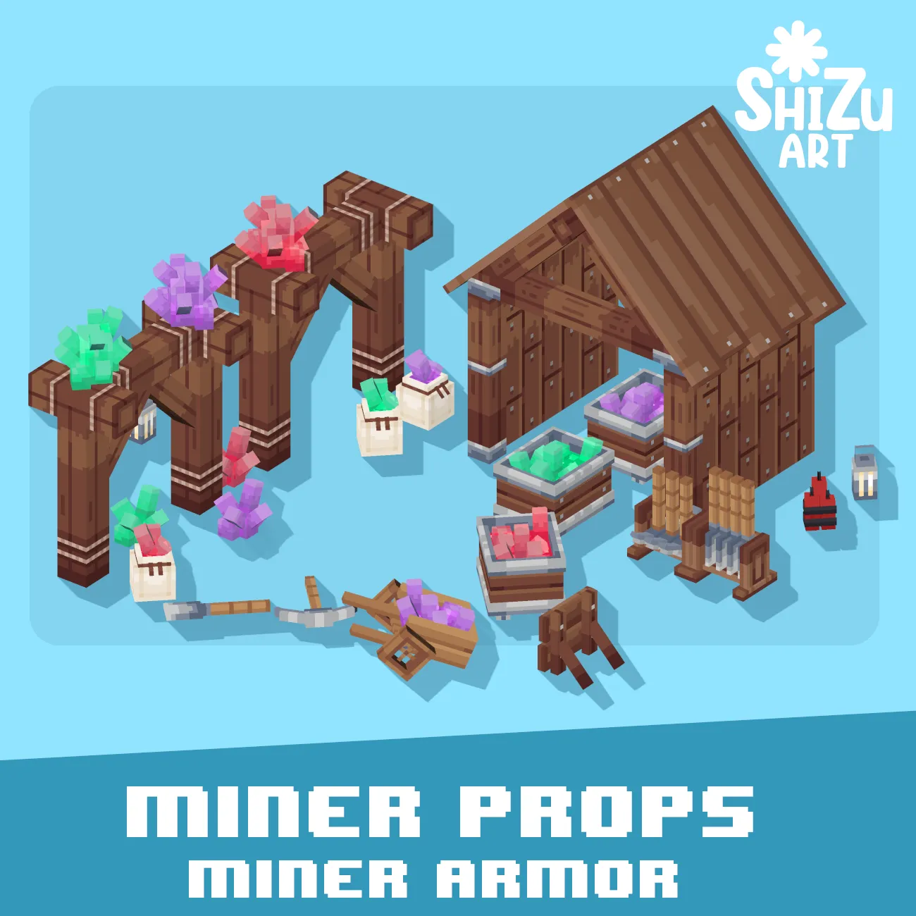 Miner Props + Miner Outfit preview image