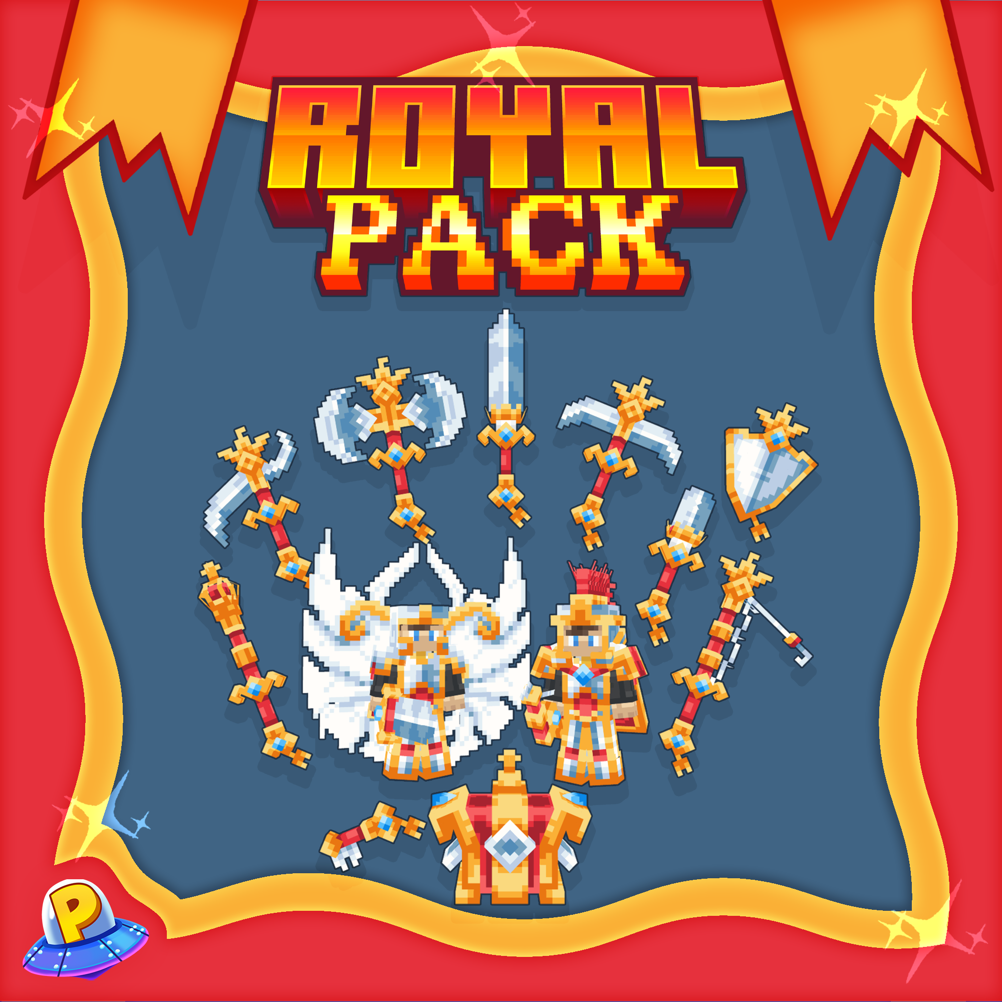 The main thumbnail for the Royal Pack product by iPlexity.