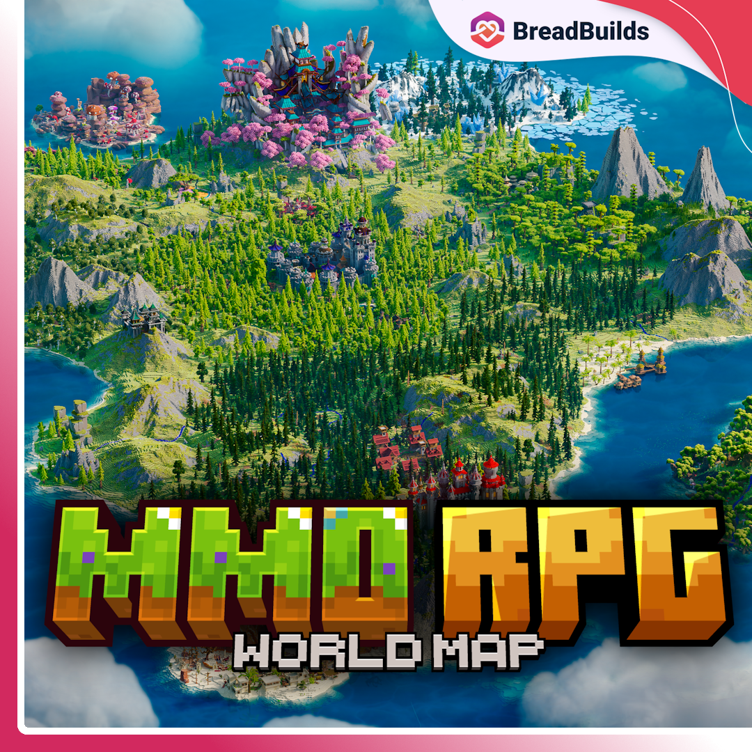 MMO RPG World Map preview image