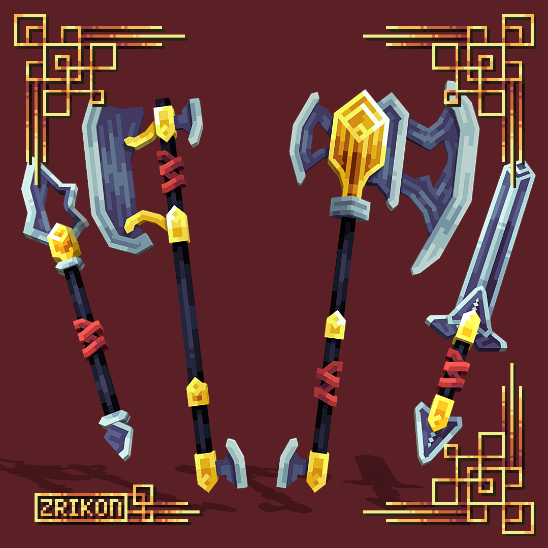 Sketch Weapons Pack preview image