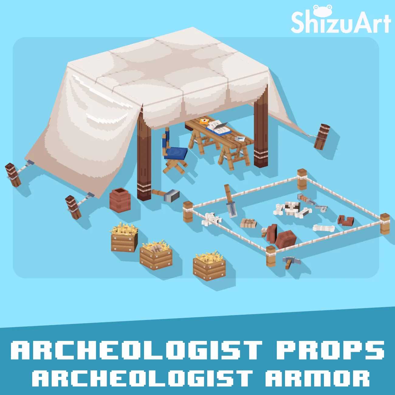 Archeologist Props + Archeologist Outfit preview image
