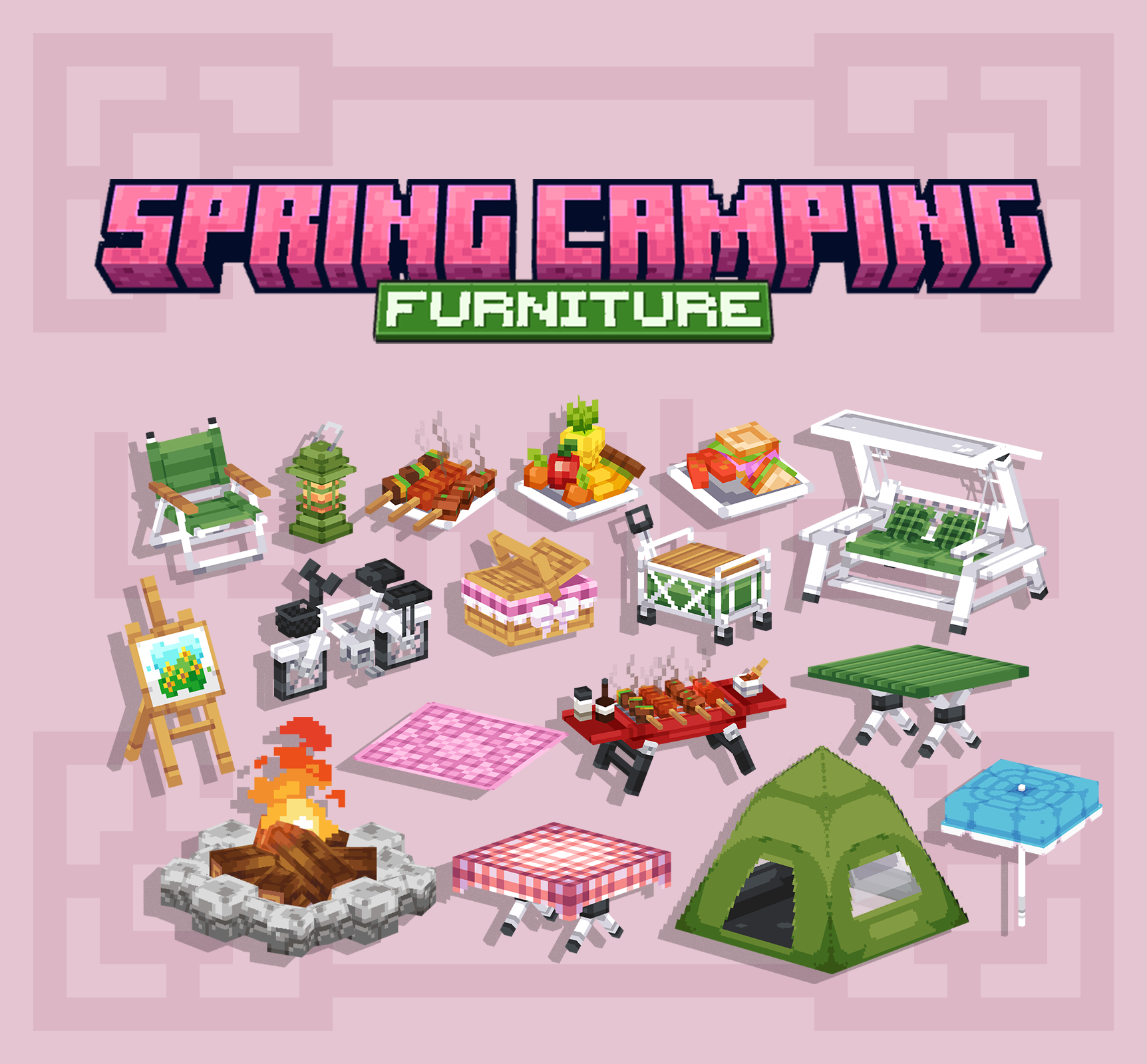 Spring Camping Furniture【Dyeable】 preview image