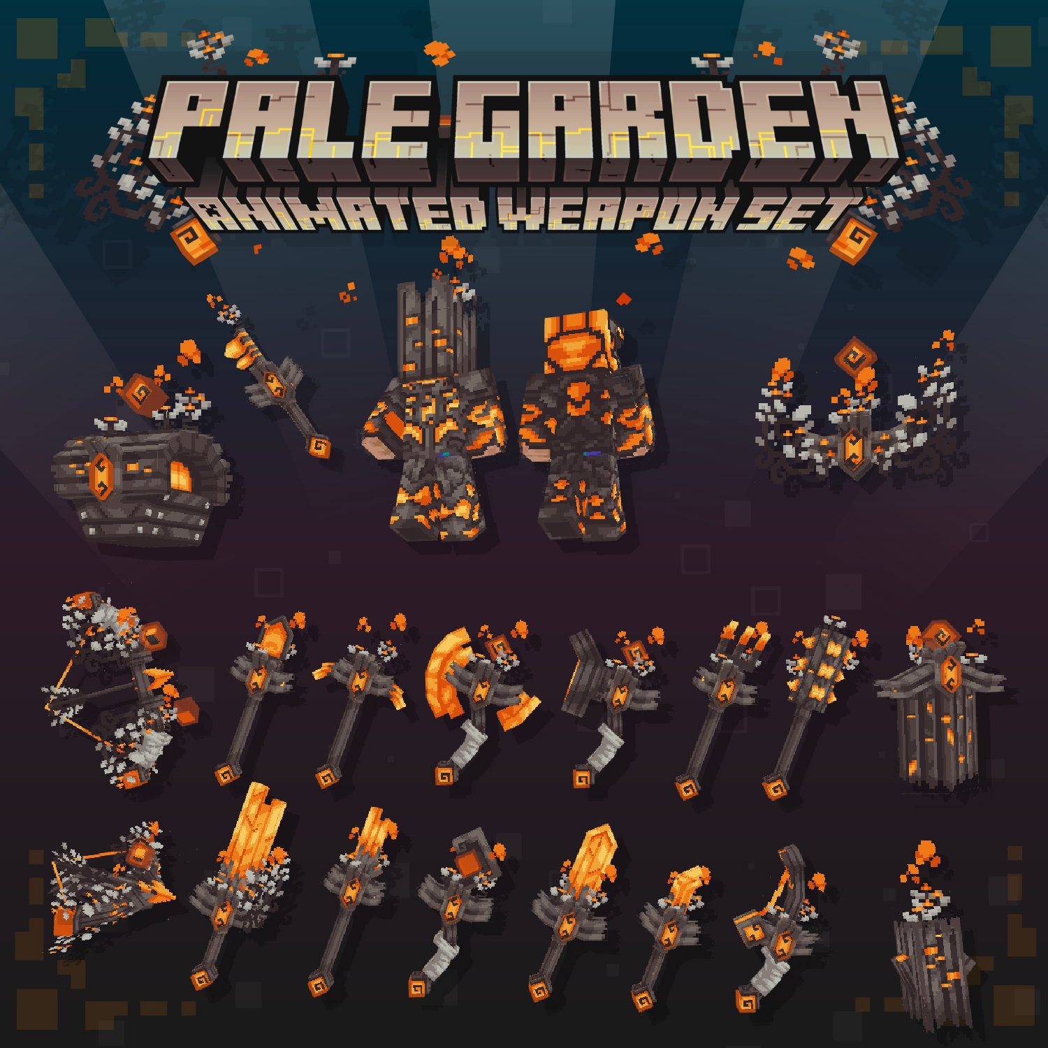 Pale Garden Animated Weapon Set preview image
