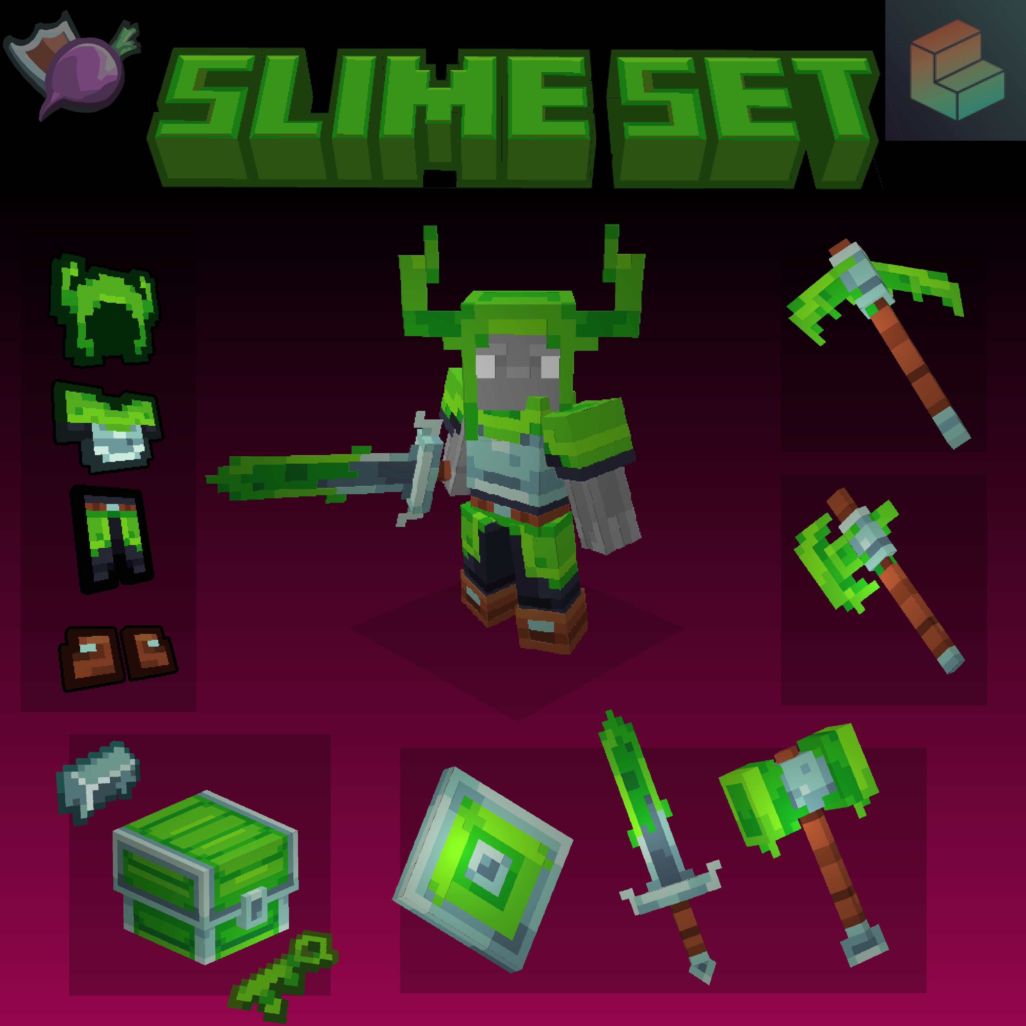 Slime set  preview image