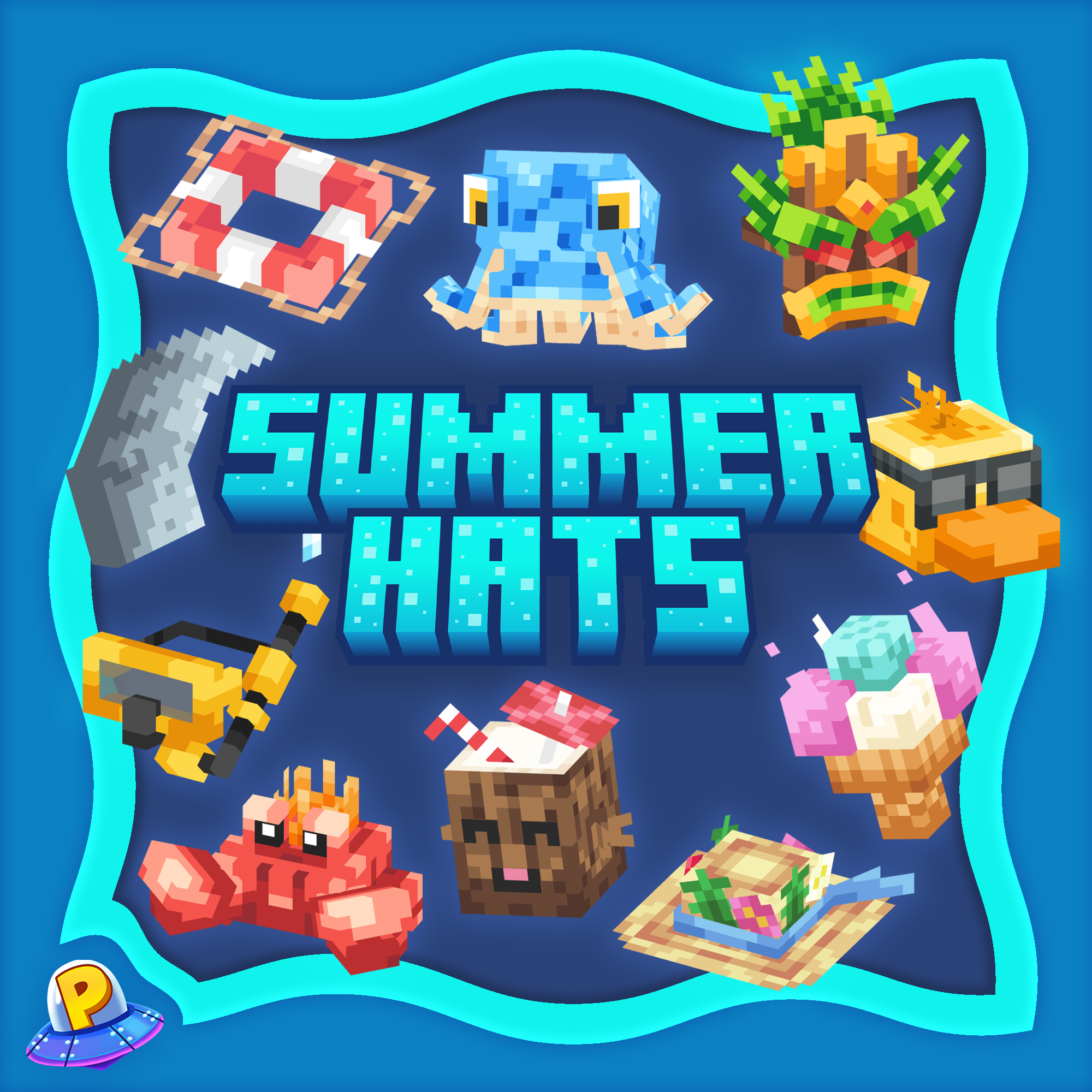 The main thumbnail for the Summer Hats 2025 product by iPlexity.