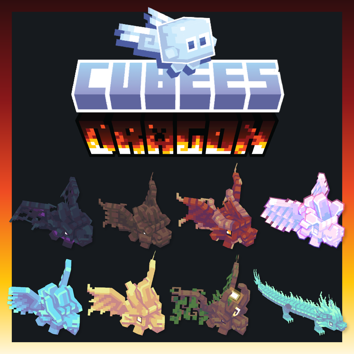 Cubees Dragon Pack - Pets & companions preview image