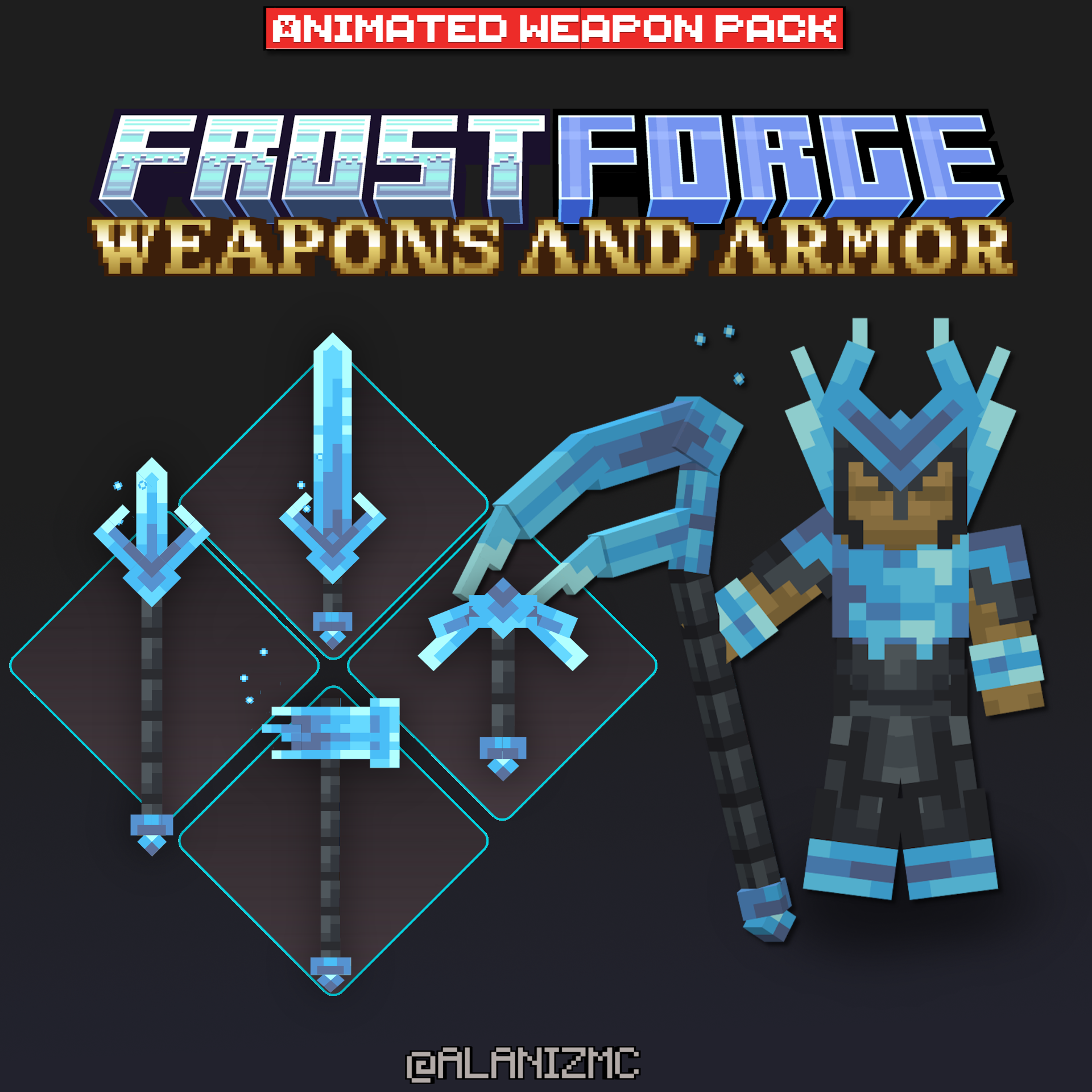 Frostforge armor & weapons preview image