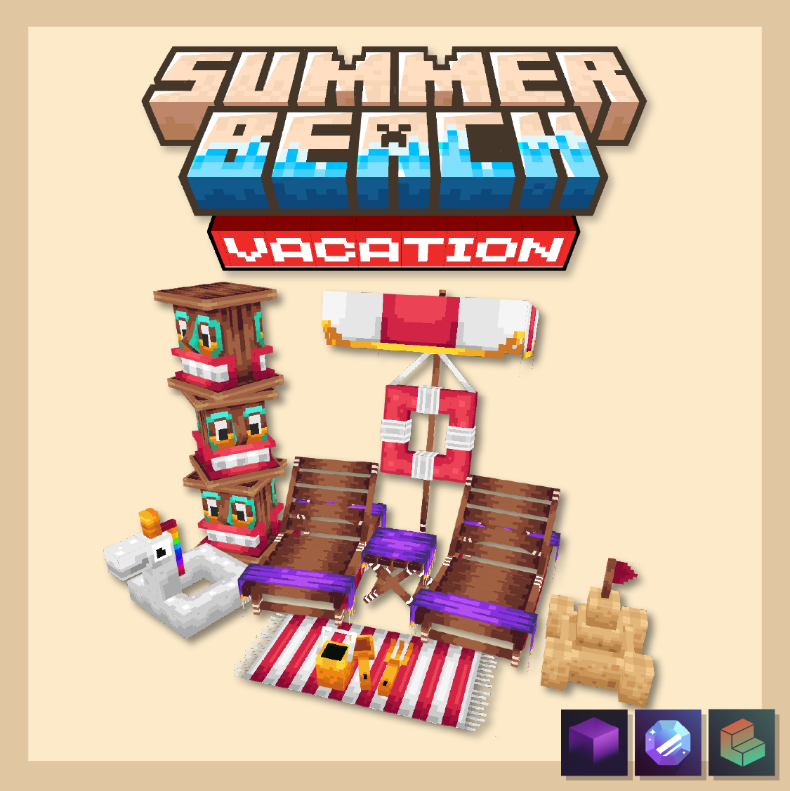 Summer Beach Vacation Decoration preview image