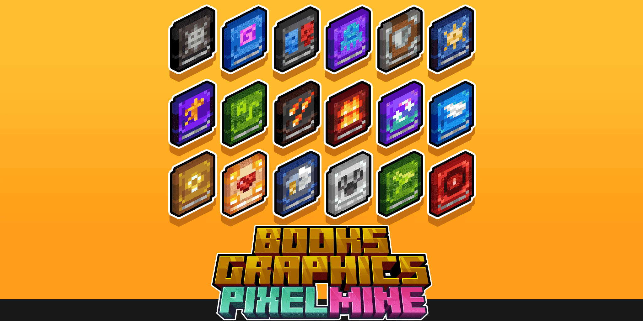 PixelMine | Books Graphics preview image