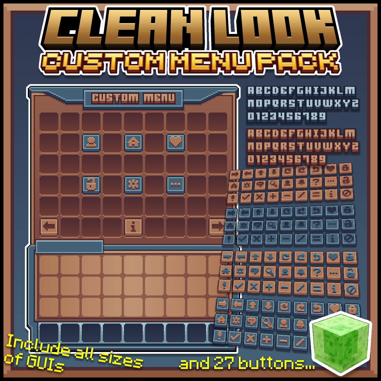 Clean Look Custom Menu Pack preview image