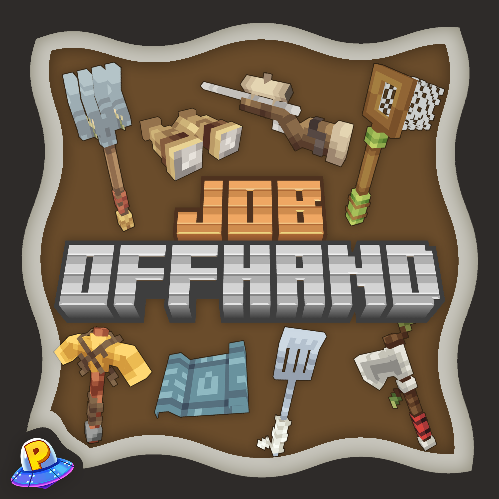The main thumbnail for the Job Offhand product by iPlexity.