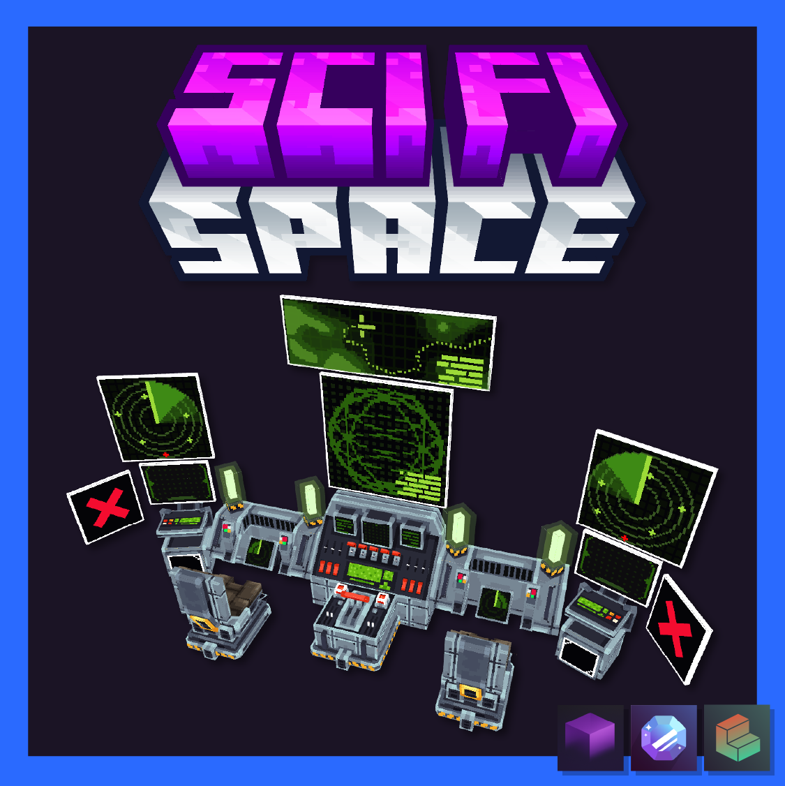 Sci Fi Space Animated Furniture preview image