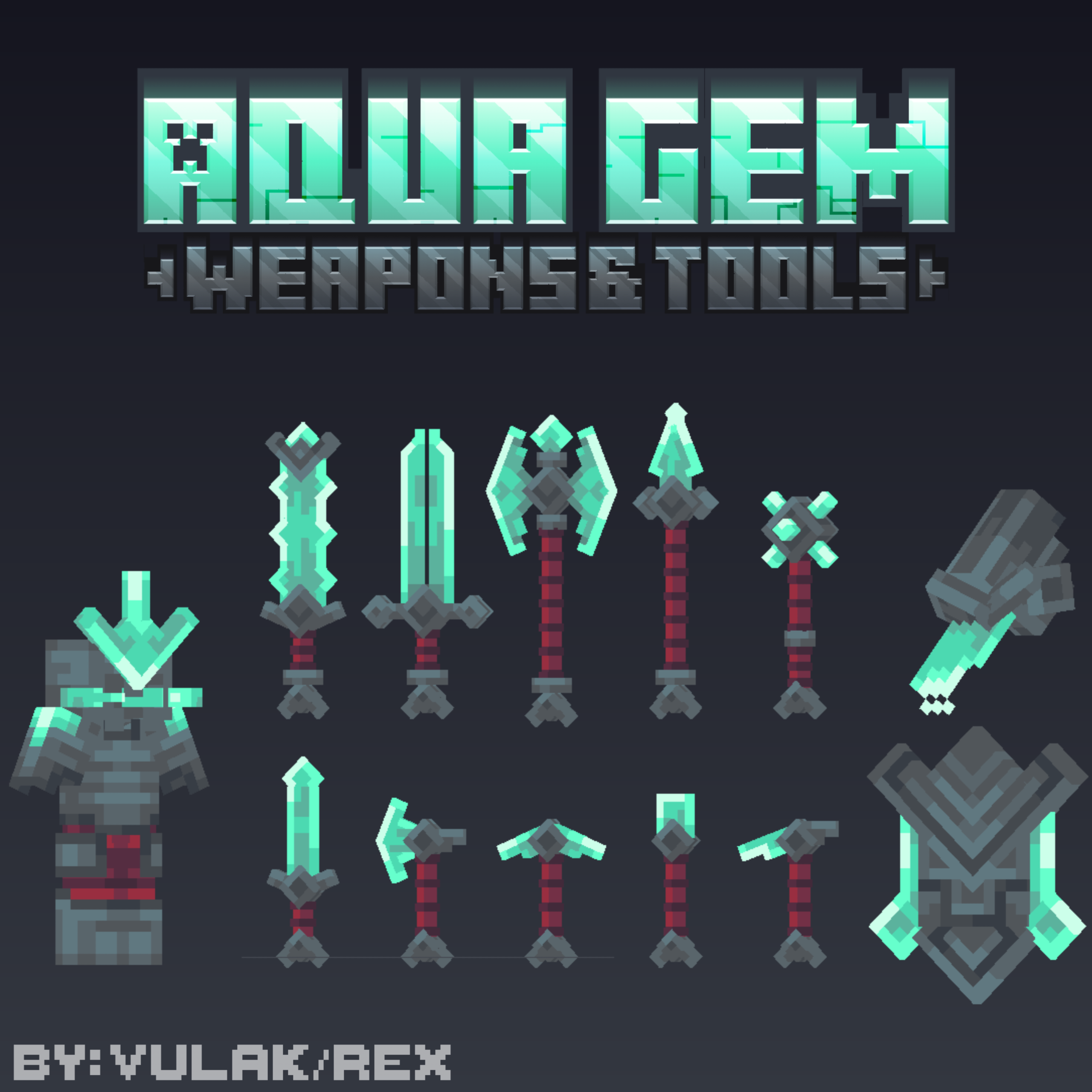 Aqua Gem weapons & tools preview image
