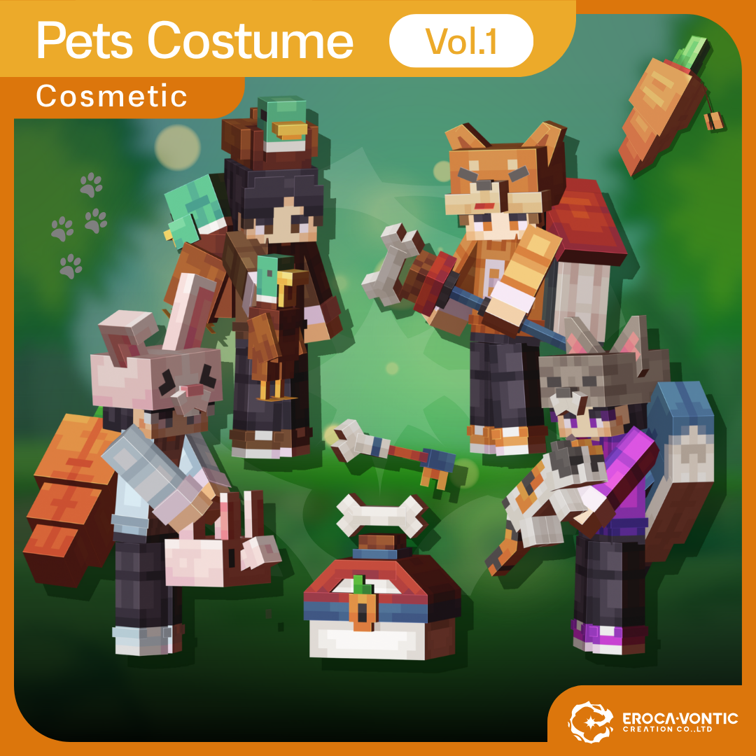Pets Costume Vol.1 (Dyeable+Crate) preview image