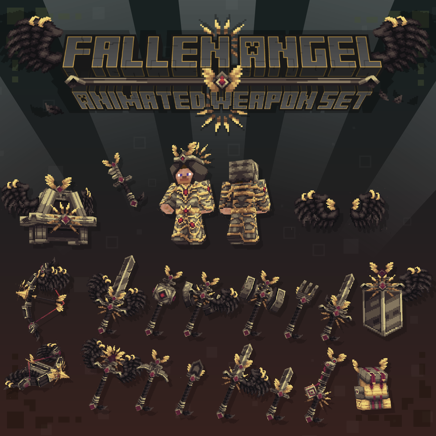 Fallen Angel Animated Weapon Set Volume 2 preview image