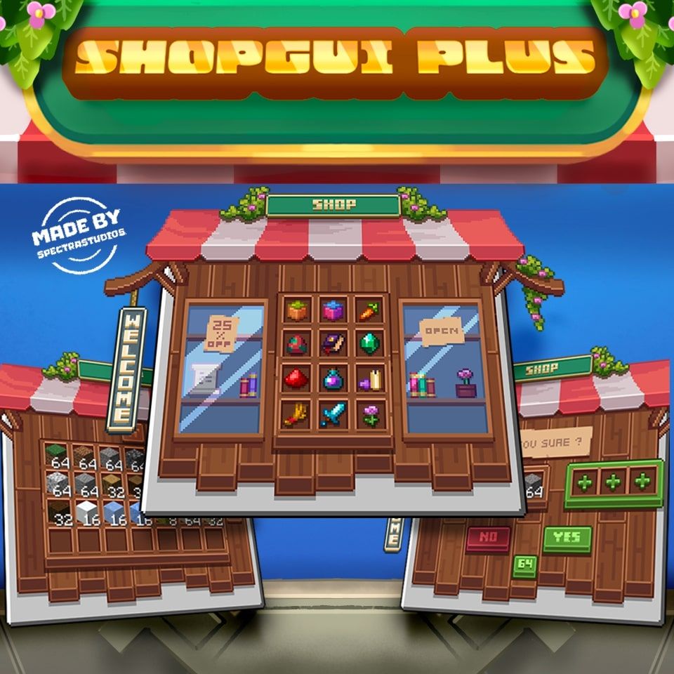 Spectra Studios | Animated ShopGui+ Deluxe Editon preview image