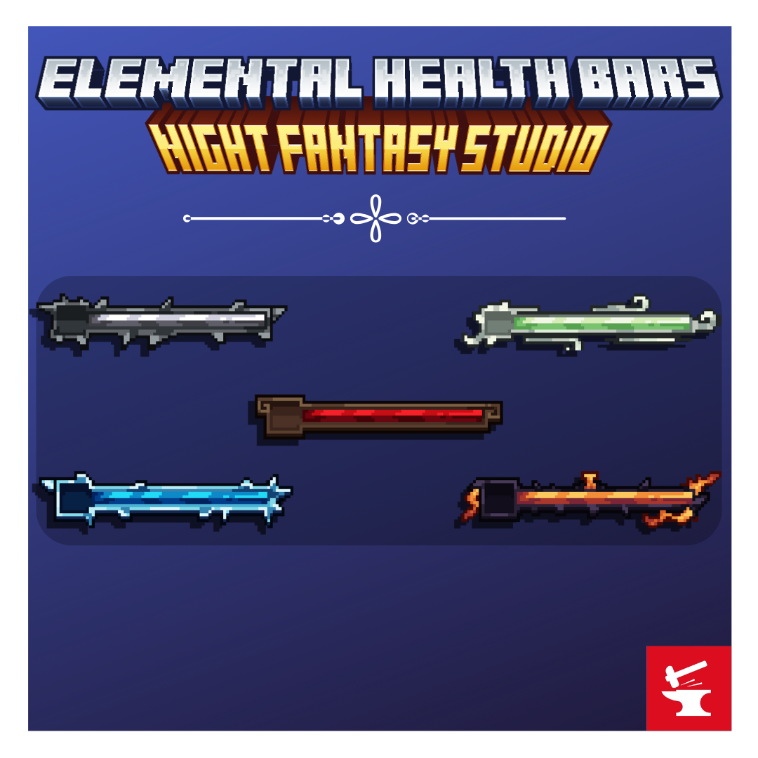 Elemental Health Bars preview image
