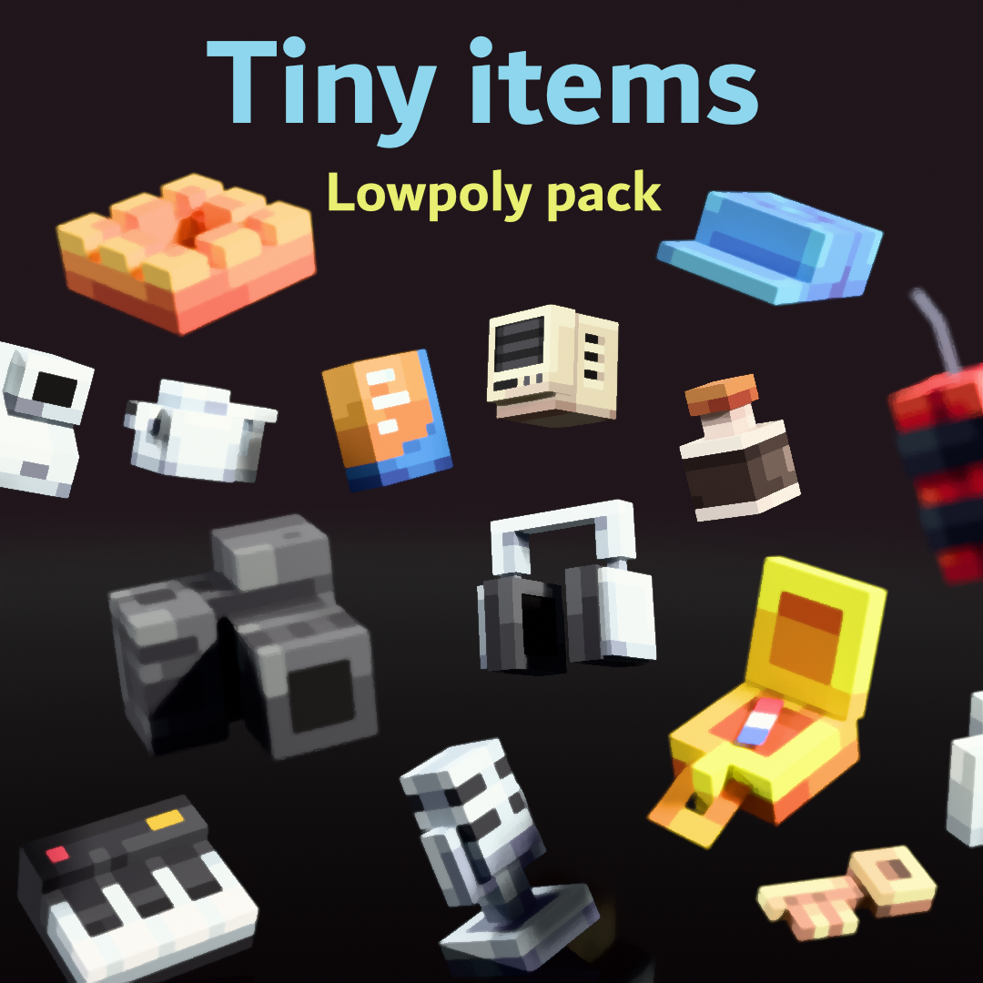 Tiny items pack preview image