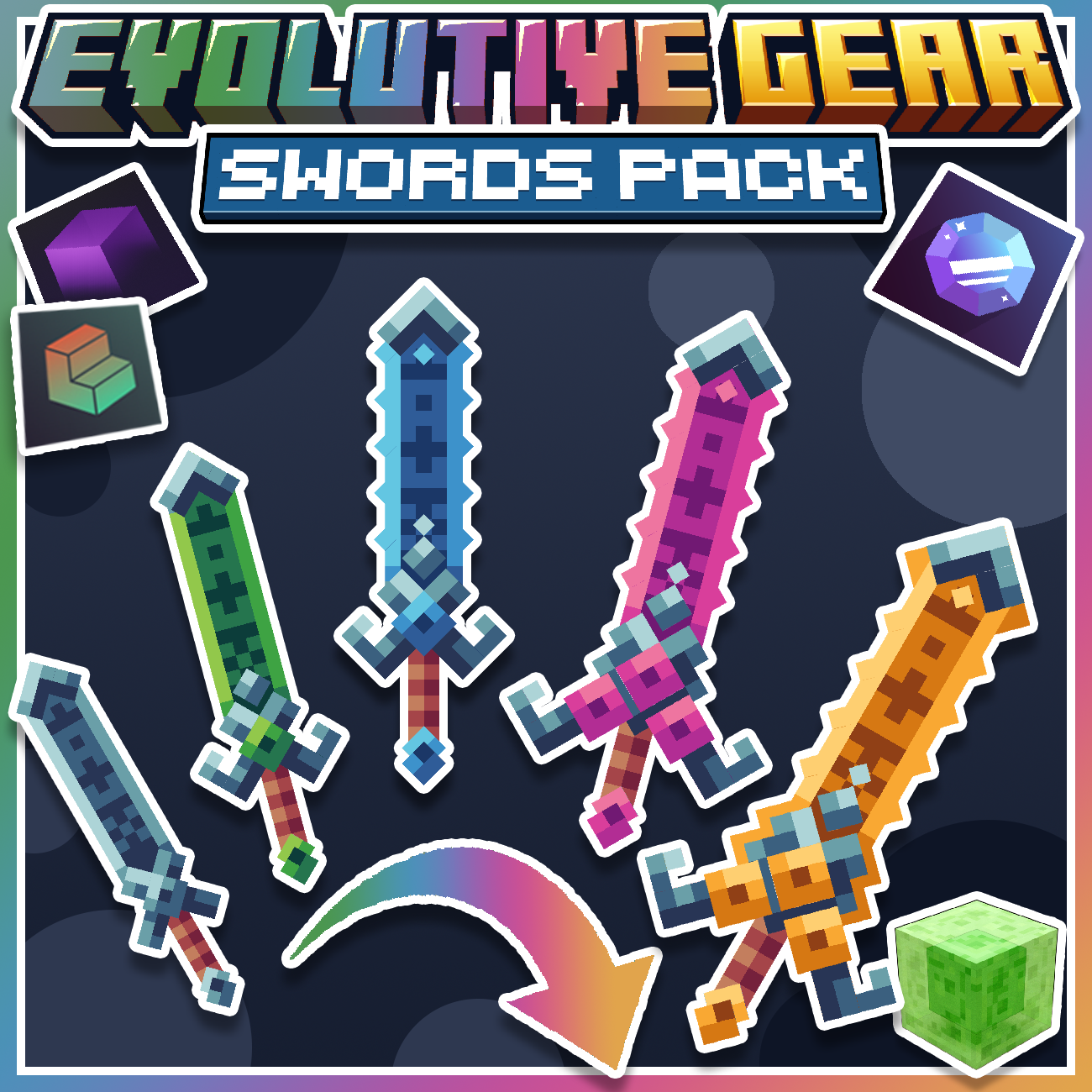 Evolutive Gear: Swords Pack preview image