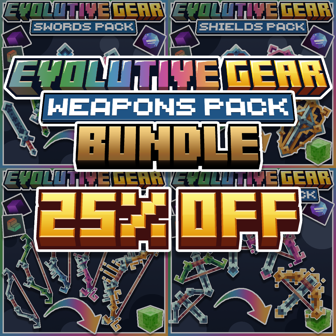 Evolutive Gear: Weapons Pack BUNDLE preview image