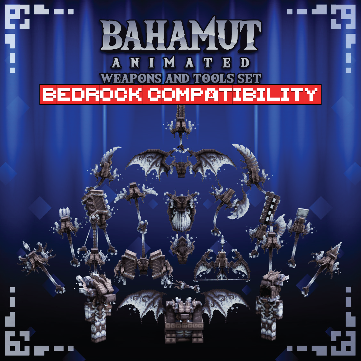 Bahamut Animated Weapon Set [For GeyserMC] preview image