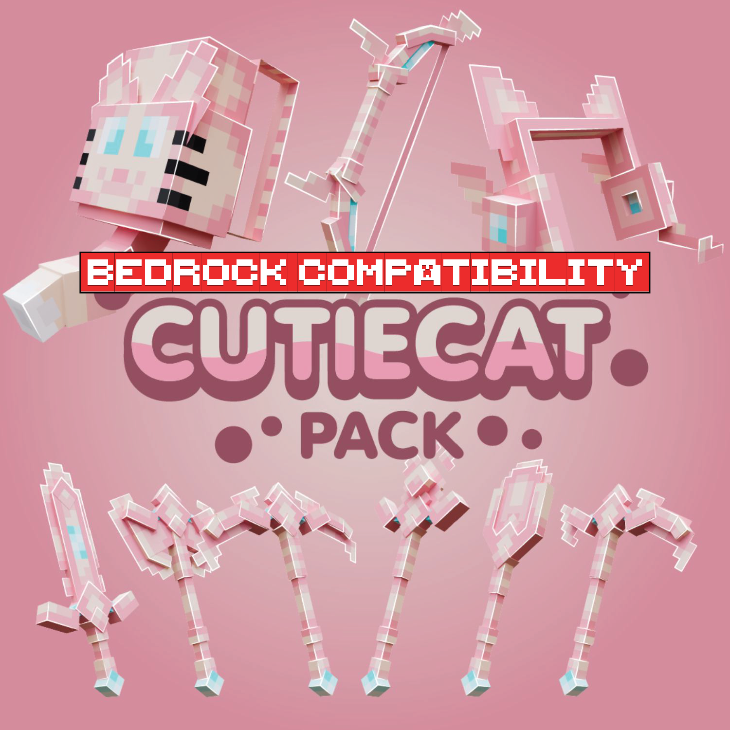 Cutie Weapon Pack [For GeyserMC] preview image