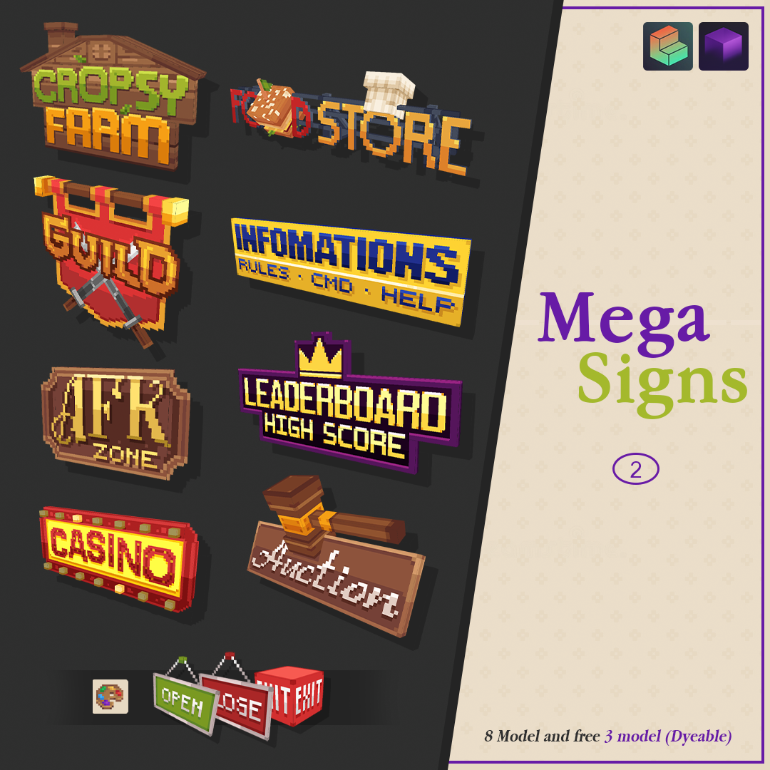 Mega Signs | Vol.2 preview image