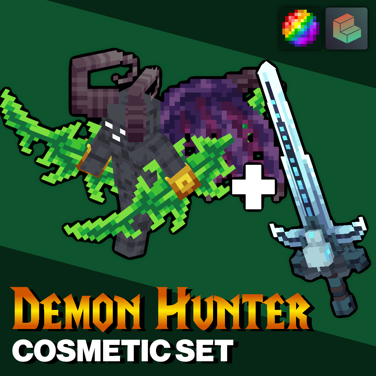Demon Hunter Cosmetic Set [+ Bonus Cosmetic] preview image