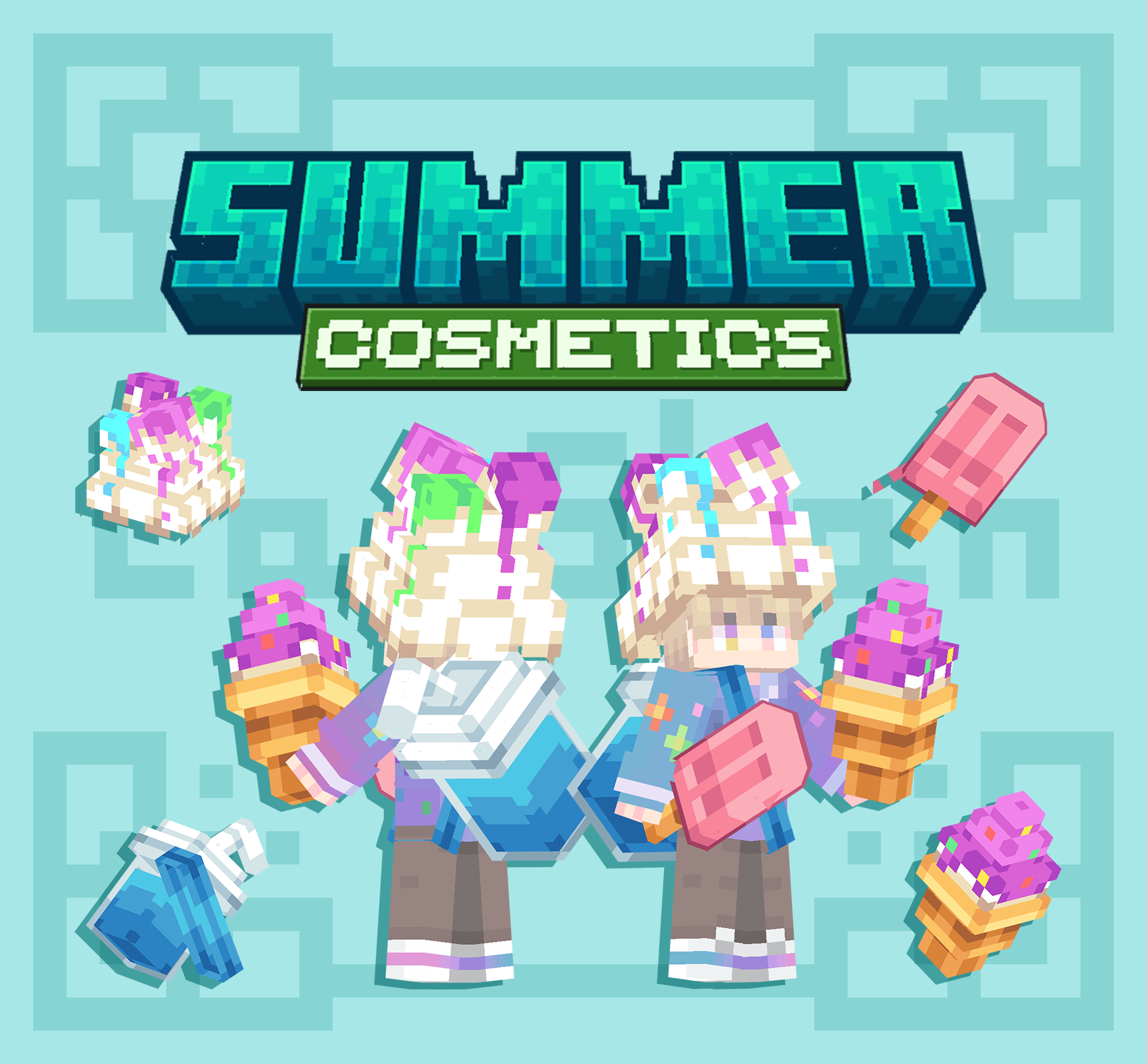 Ice-Cream Cosmetics【Dyeable】 preview image