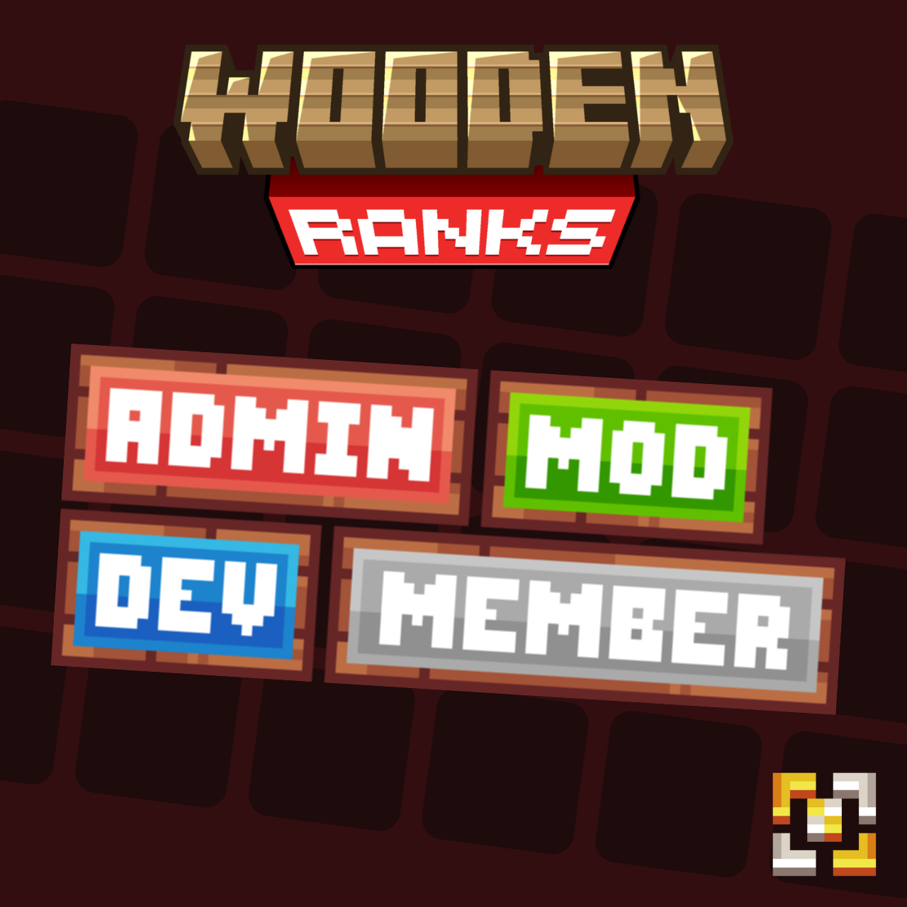 Wooden Ranks Pack preview image