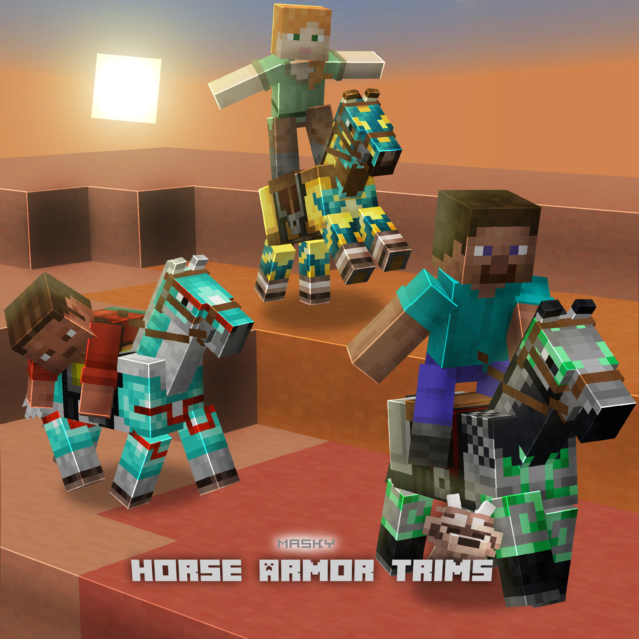 Masky (Horse Armor Trims) preview image