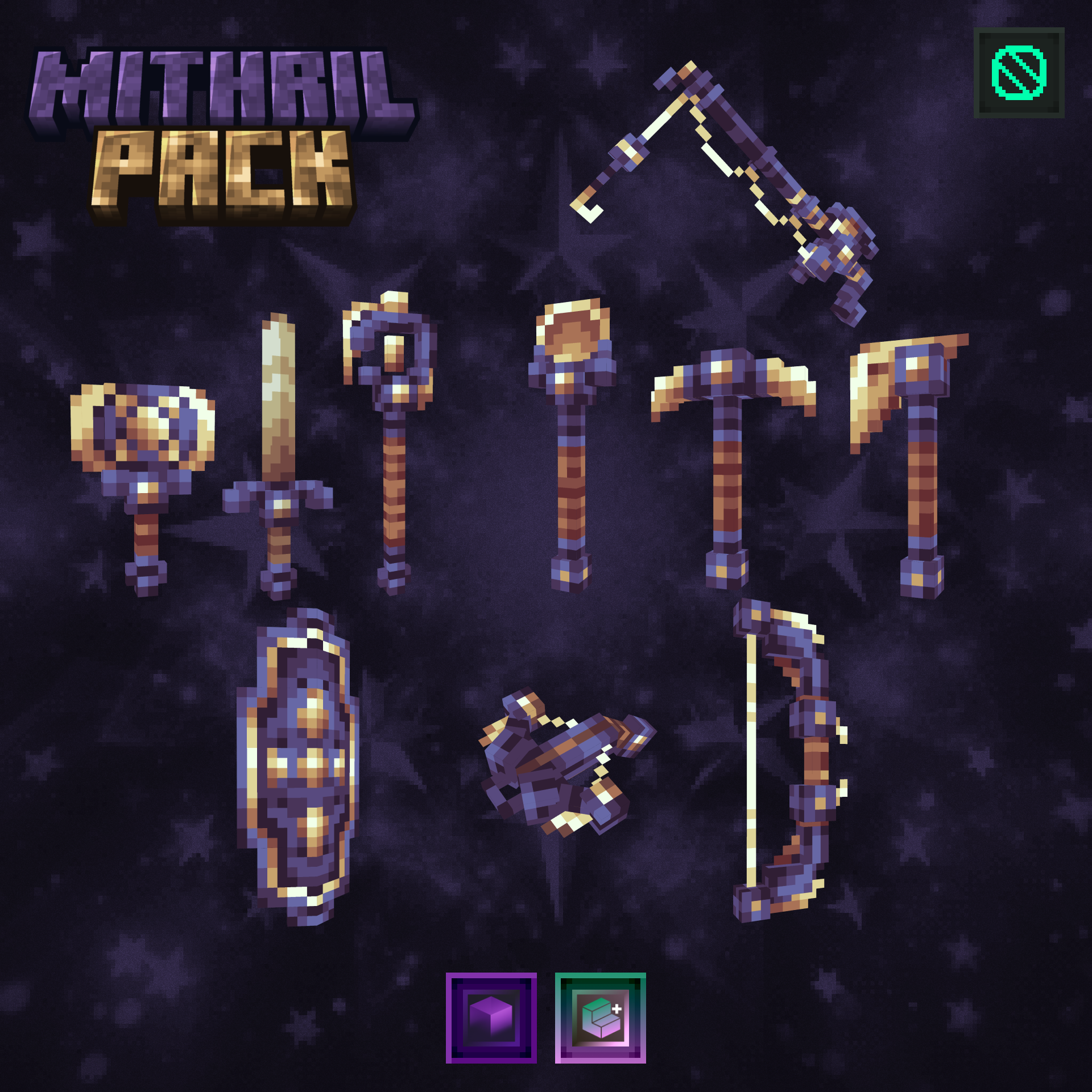 MithrilPack - Armor, Tools, Weapons preview image