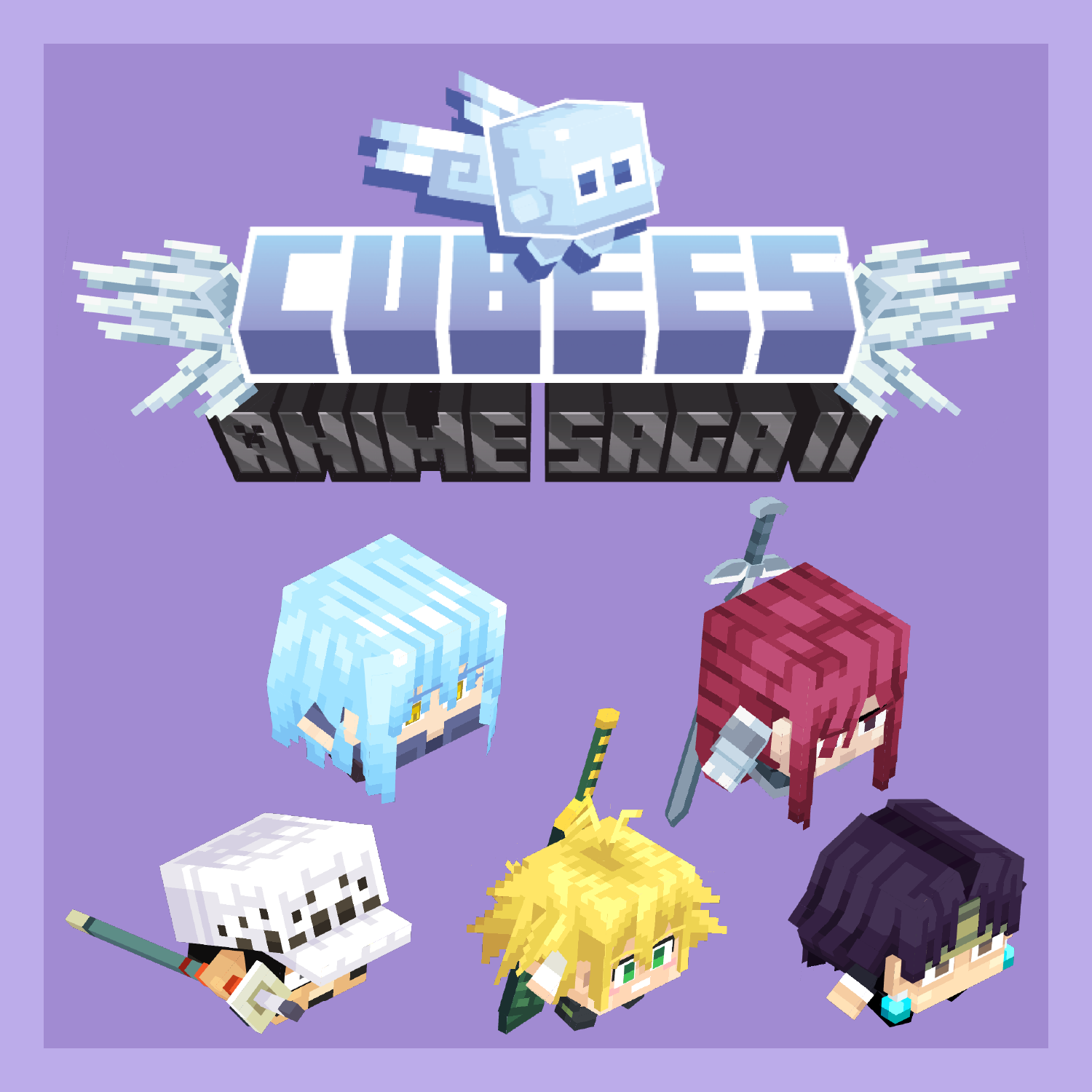 Cubees Anime Saga vol.2 Pack - Pets & companions preview image