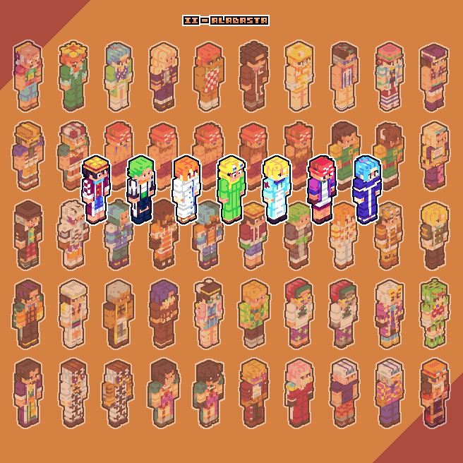 One Piece+ Alabasta | Minecraft Skin Pack preview image