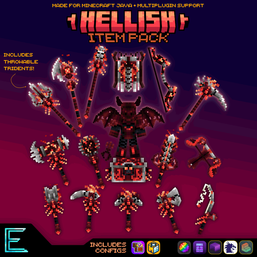 Hellish Item pack preview image