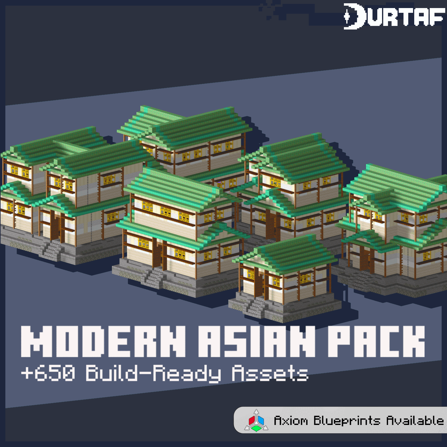 Modern Asian House Pack +650 Assets preview image