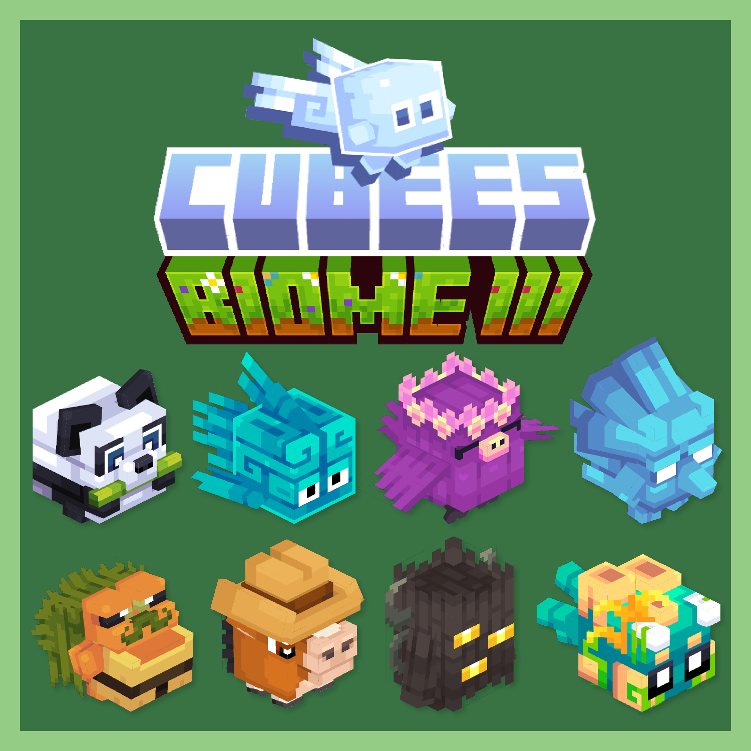 Cubees Biomes vol.3 Pack - Pets & companions preview image