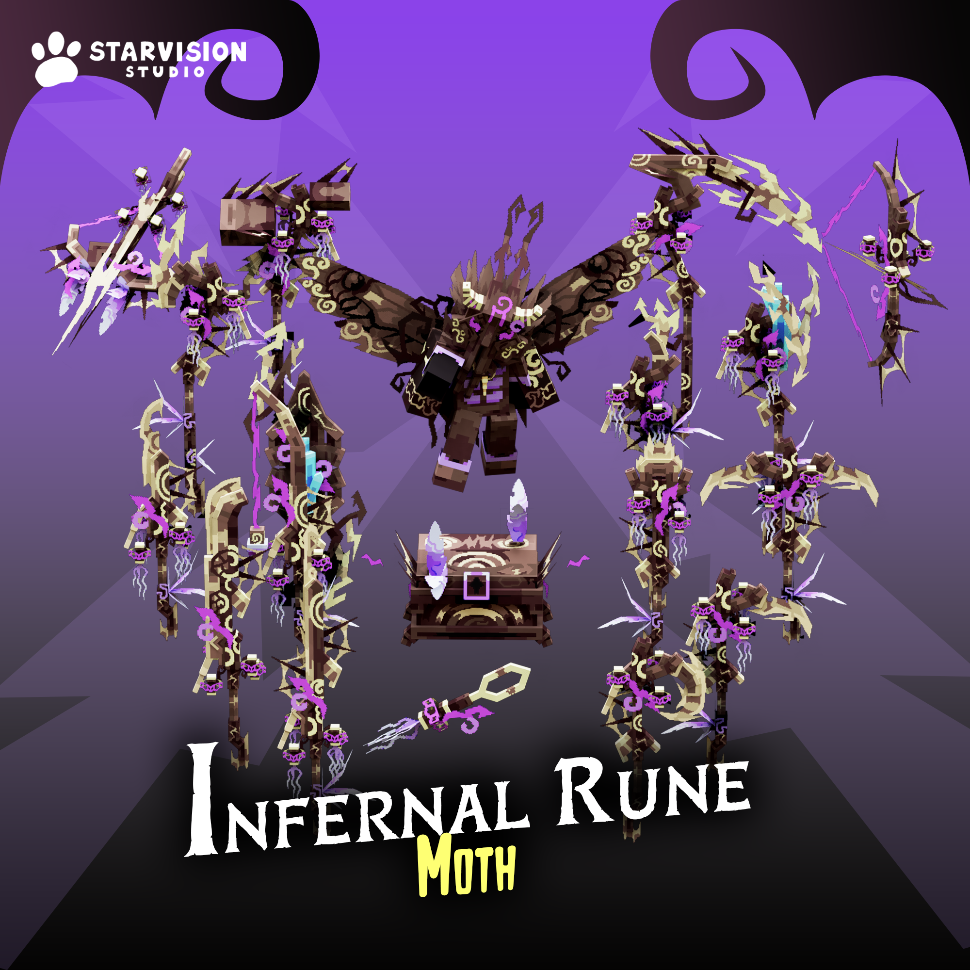 Infernal Rune Moth preview image