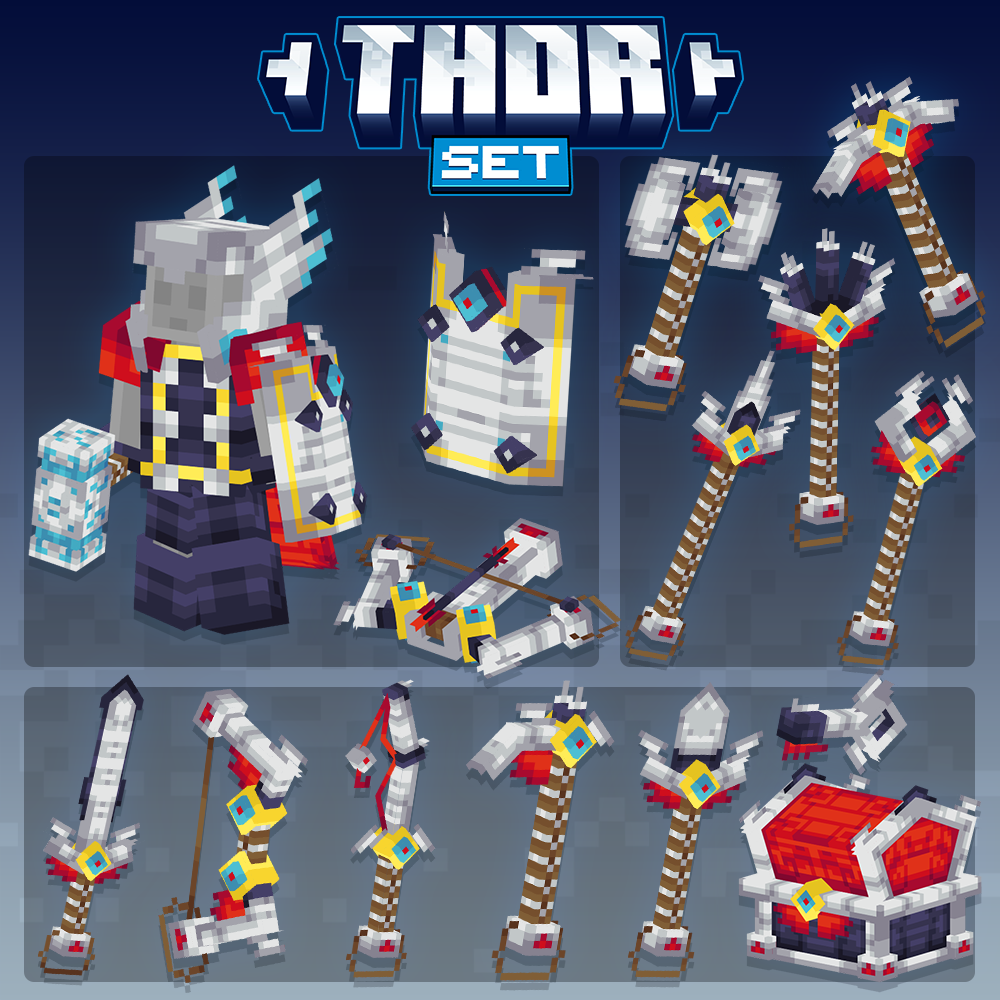Thor Weapons and Tools Set preview image